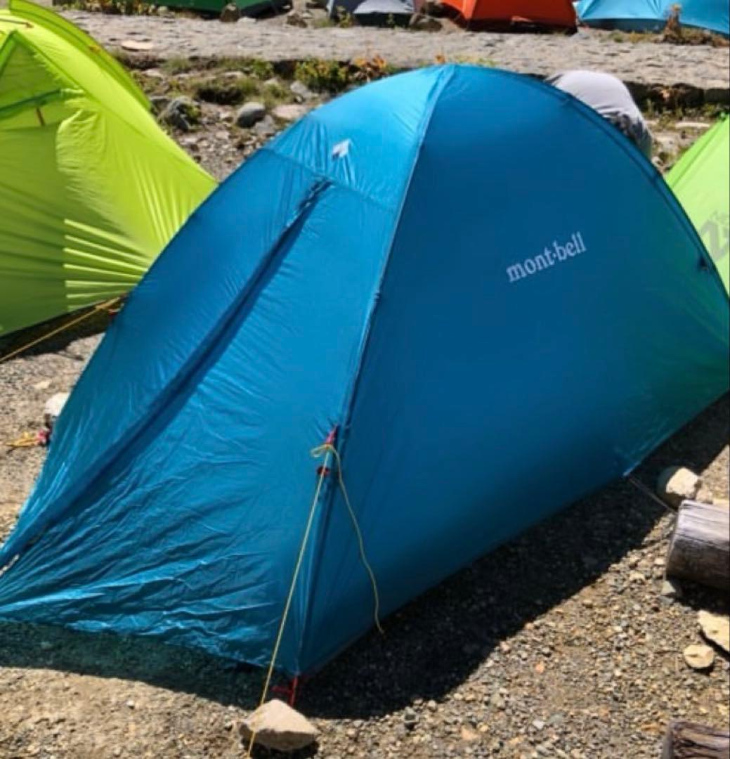 モンベル　ステラリッジ グランドシート付　2人用