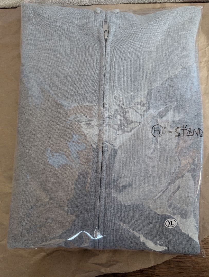 Hi-STANDARD　Diskah ZIP HOODIE (GRAY)　　XL