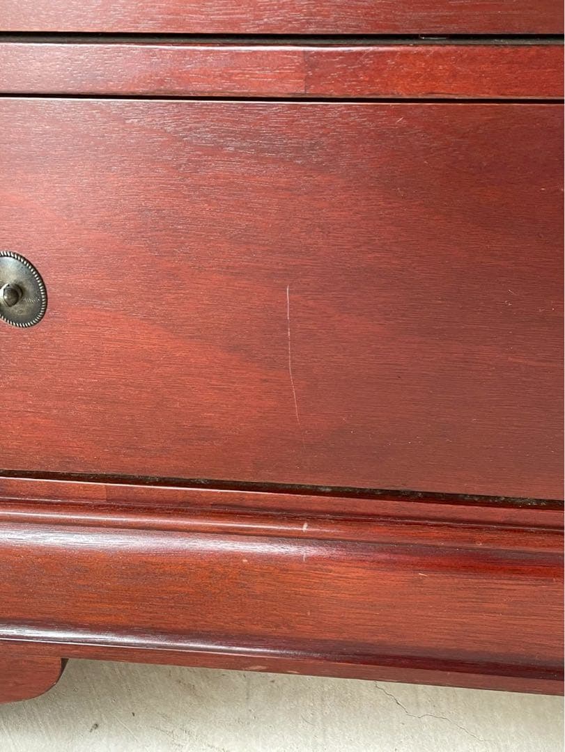 美品　英国アンティーク　輸入家具　ダークブラウン　チェスト