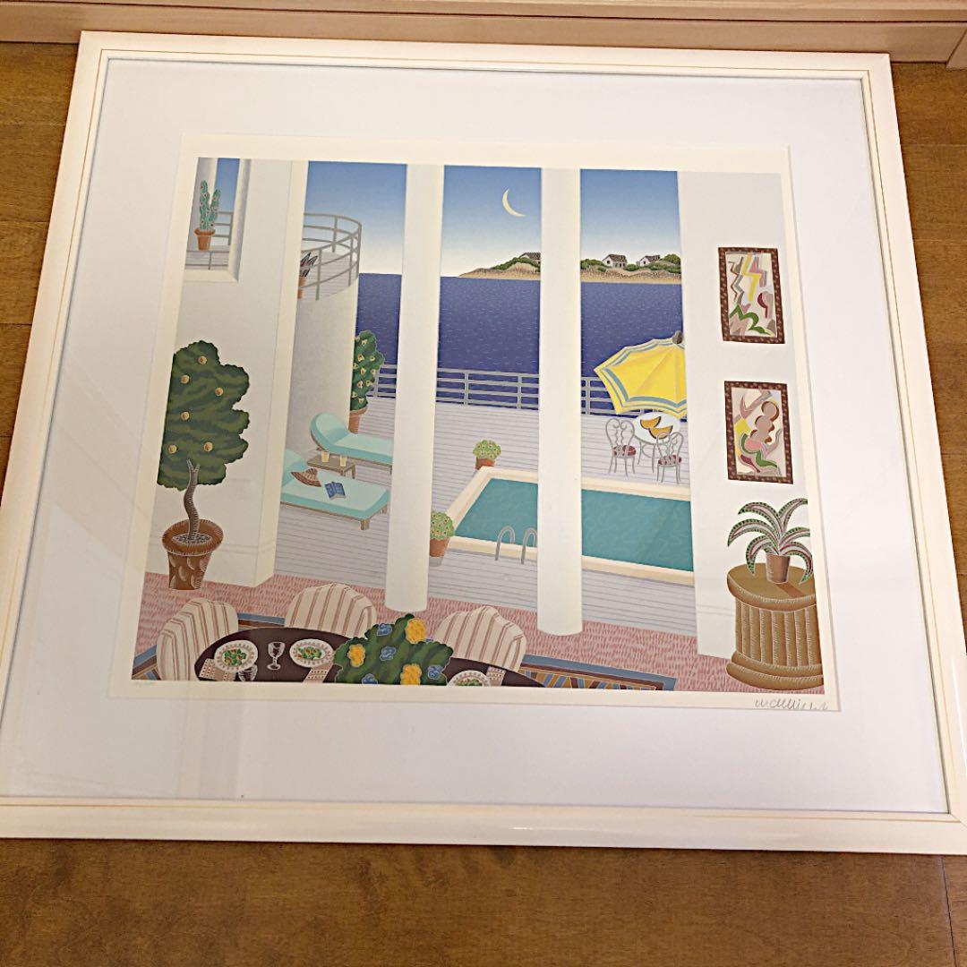 トーマスマックナイトシルクスクリーン絵画