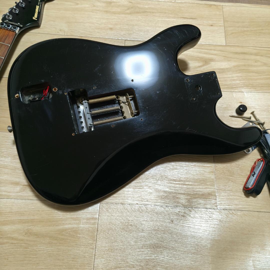 フェルナンデス FST 80年代 JUNK ストラトキャスター ボディ ネック