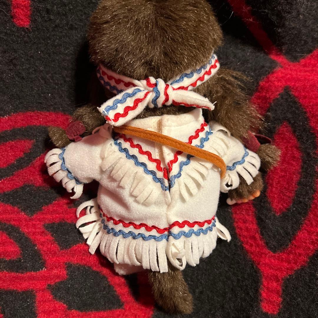 希少 昭和レトロ ワールド モンチッチ ネイティブ アメリカ インディアン