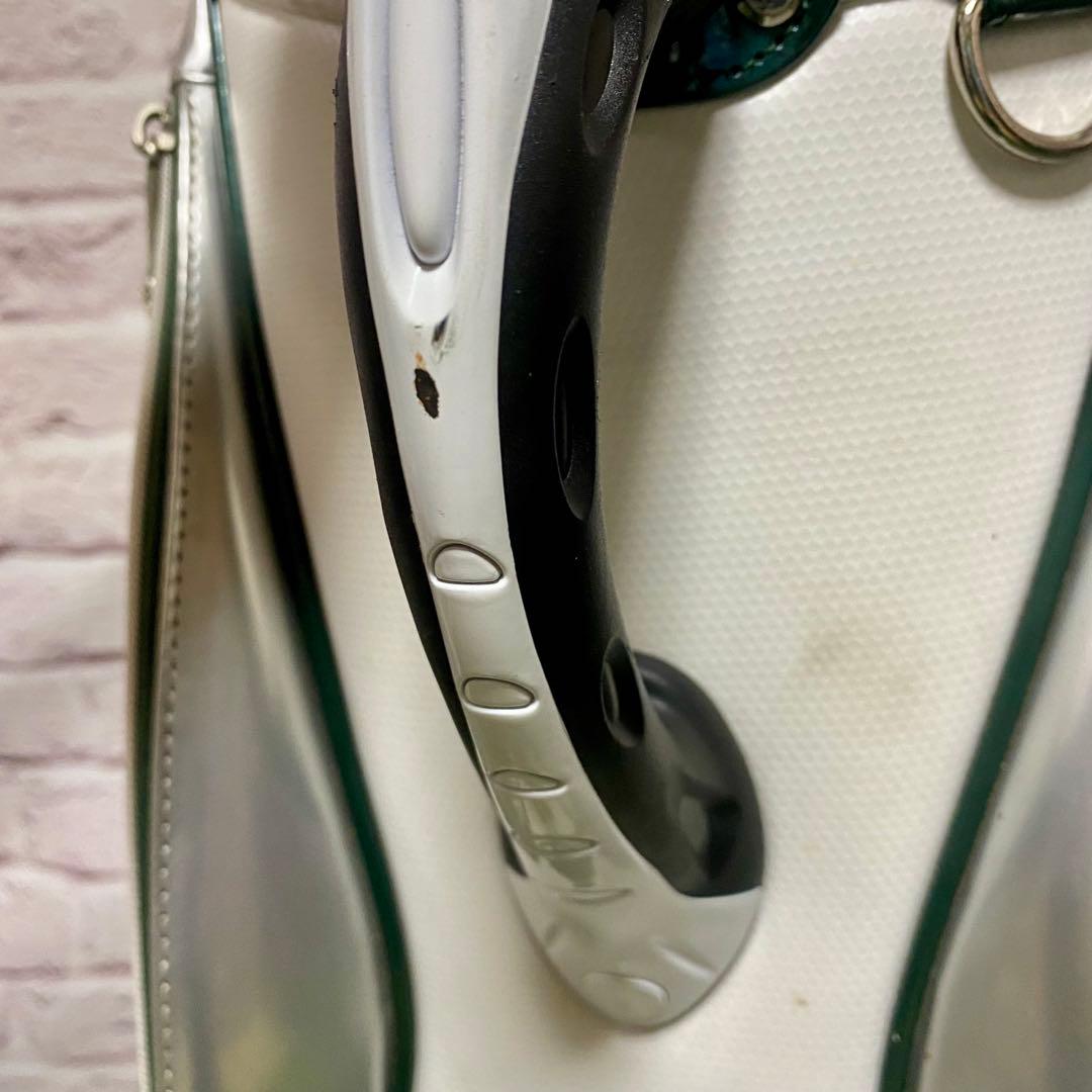 ブリヂストン TOUR B キャディバッグ ゴルフ 白 ホワイト グリーン