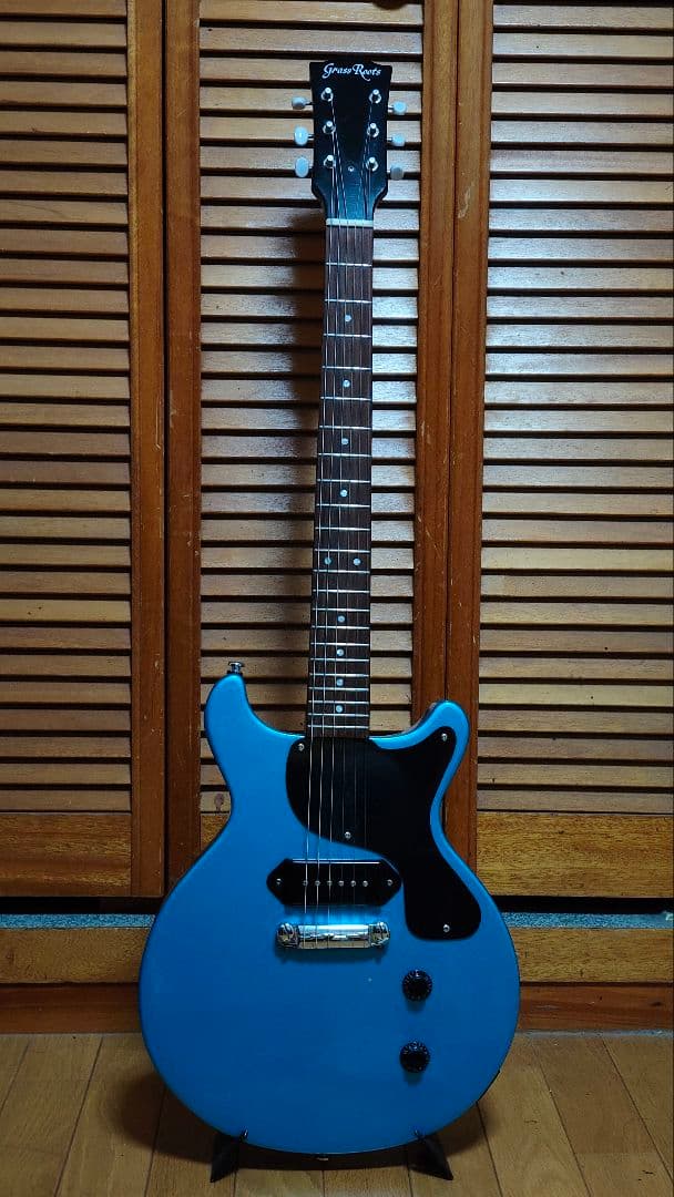 グラスルーツ レスポールジュニアPelhamBlue ぼっちざろっく! 喜多郁代