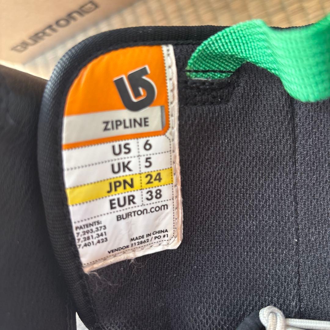 バートン子供用ブーツ　ZIP LINE 24 kids youth