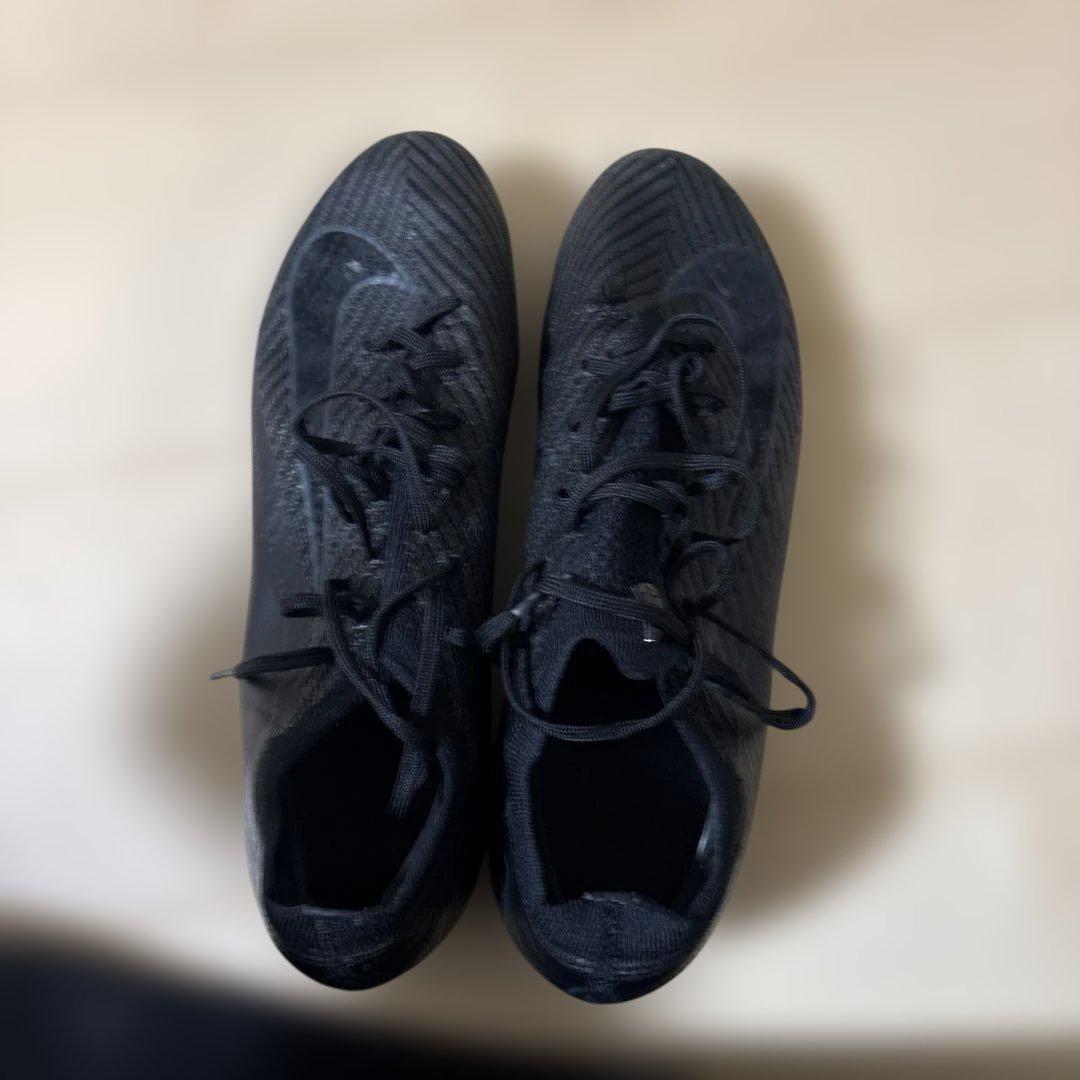 Nike ブラック サッカーシューズ・スパイク　マーキュリアル