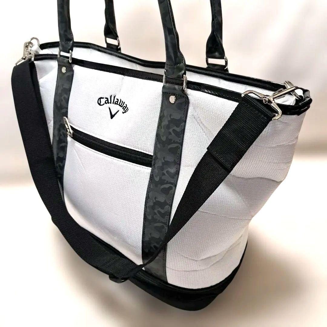 【極美品】キャロウェイ Callaway ボストンバッグ 17JM ホワイト