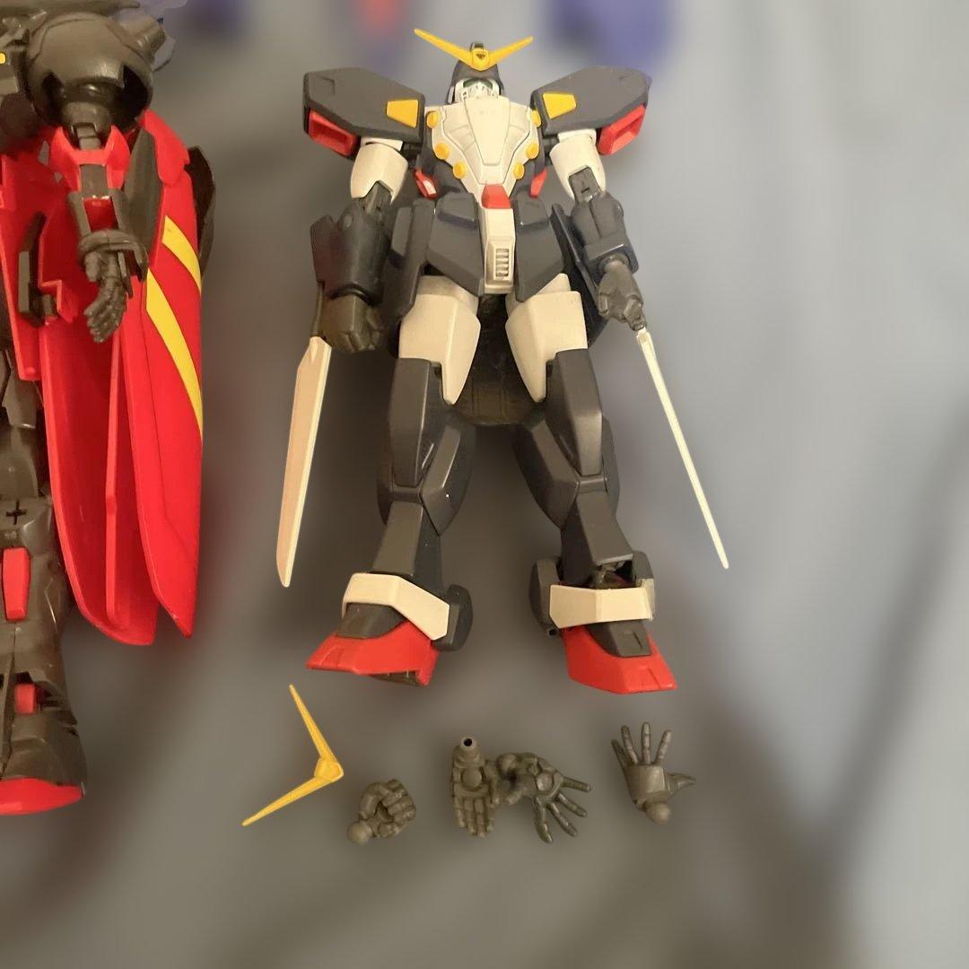 Gガンダム〜ガンダムX 1/100 プラモデル　ジャンク