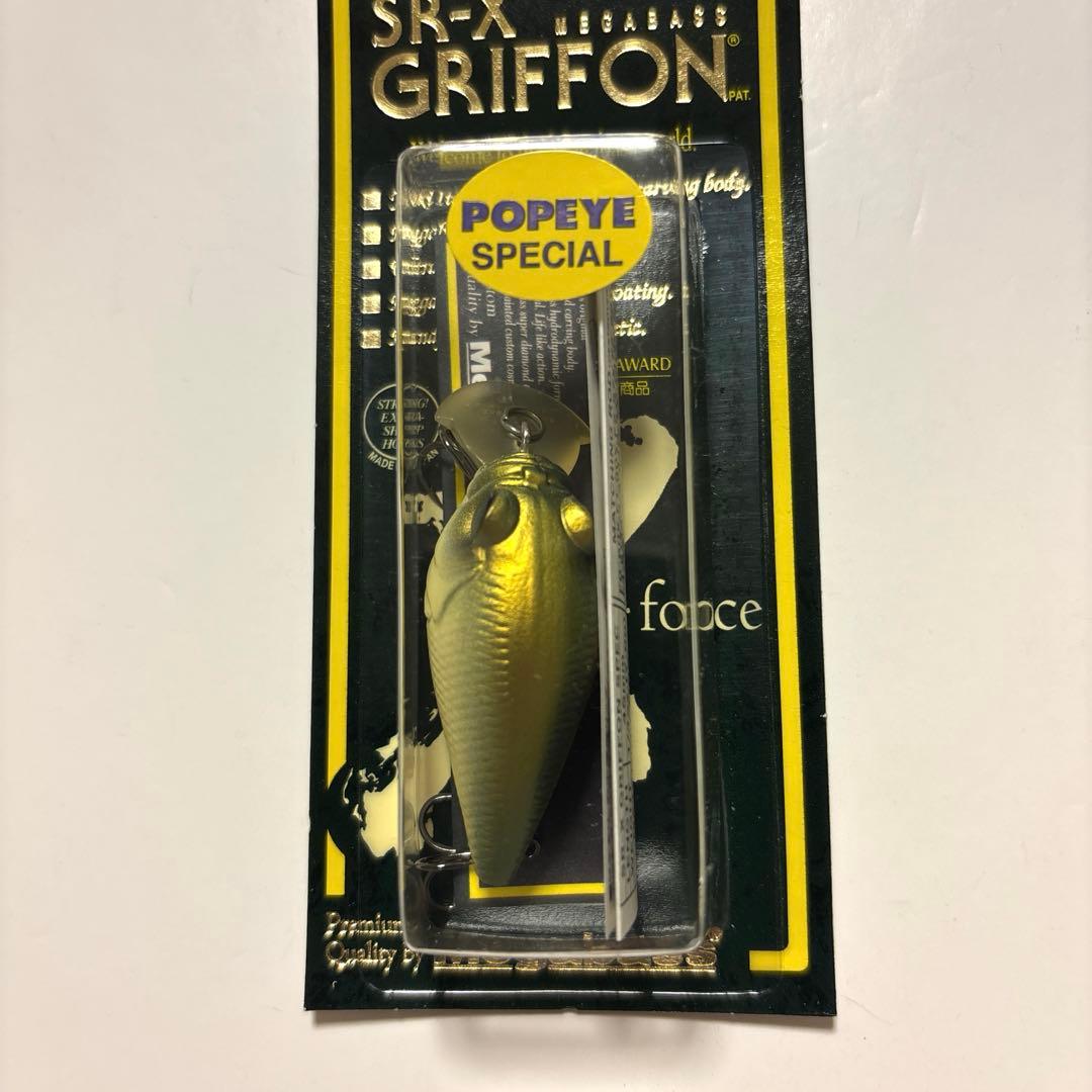 【メガバス】ＰＯＰ-Ｘ & ＳＲ-Ｘ グリフォン ポパイスペシャル