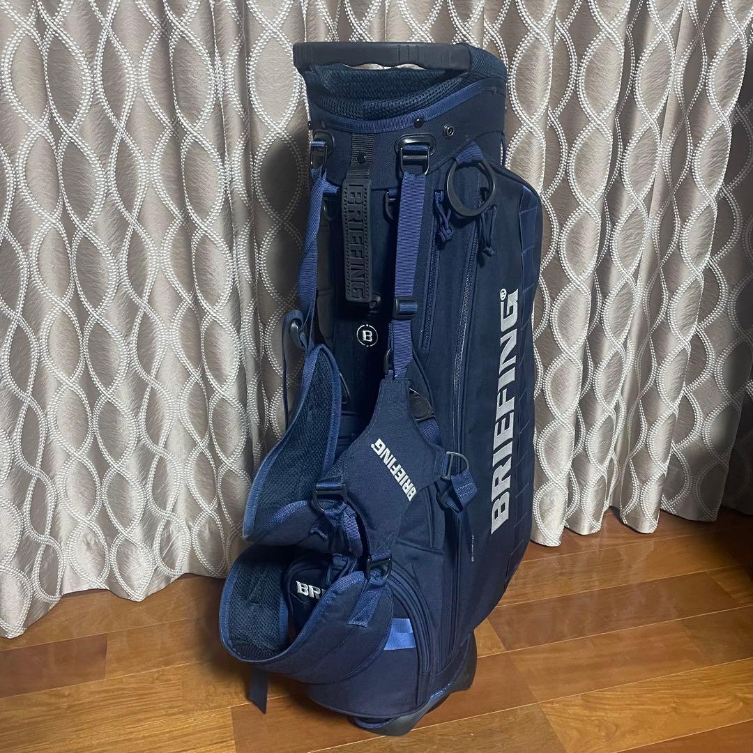 ブリーフィング キャディバッグ ネイビー