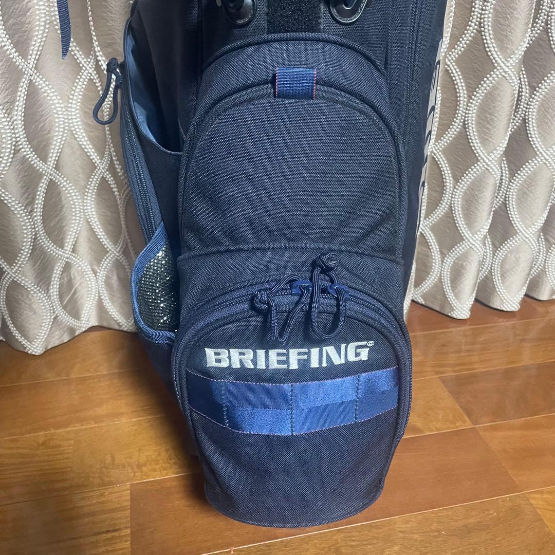 ブリーフィング キャディバッグ ネイビー
