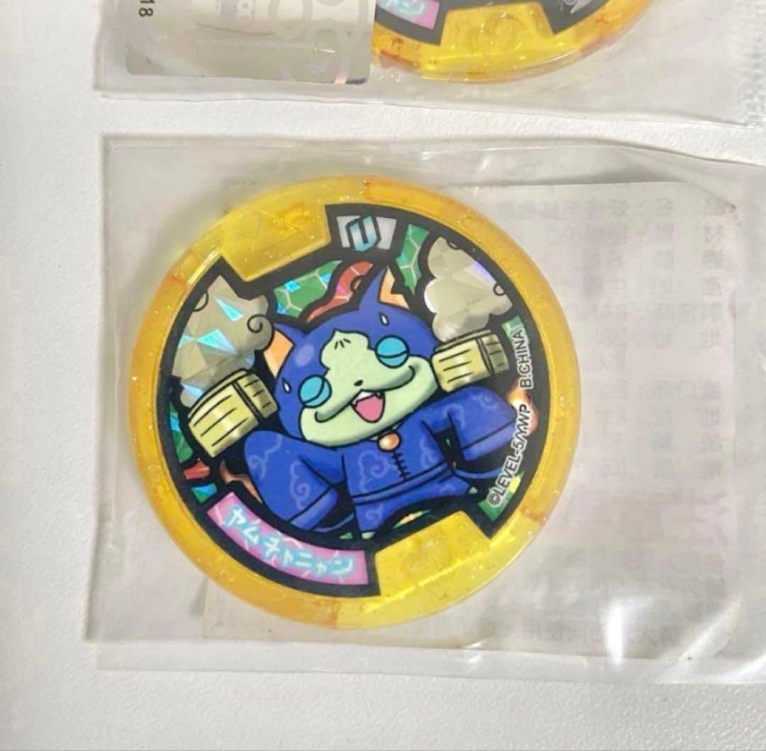 妖怪ウォッチ 妖怪メダル 台湾限定 101ニャン ＆ 香港限定 ヤムチャニャン