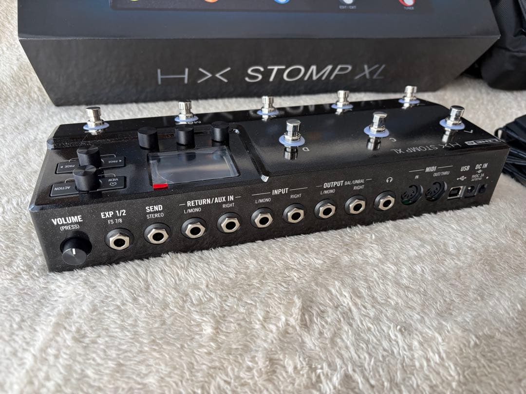 LINE 6 HX STOMP XL （ HX Bag＋ストラップ 付）
