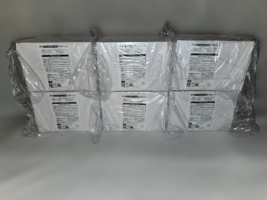 タイクレ限定　Desktop Cute フィギュア　戦場ヶ原ひたぎ　6点