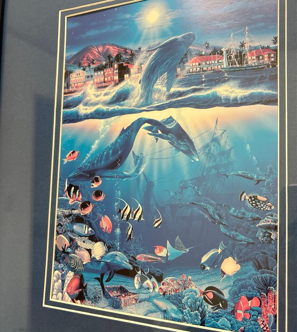 ラッセン　アイランドトレジャーズ　沈没船　海賊船　パイレーツオブカリビアン　版画