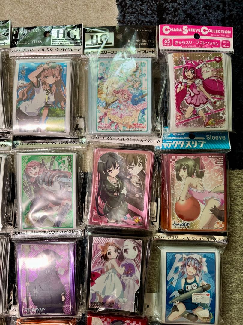 【まとめ売り】キャラクタースリーブ　未開封多数