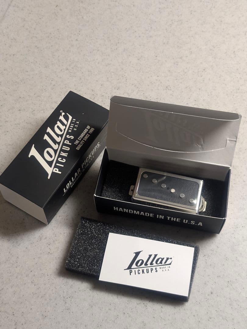 LOLLAR PICKUPS Novel T 未使用品