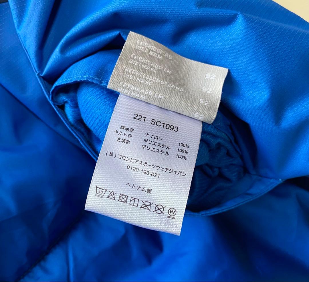 未使用！Columbia 3T こども　スキー　スノーウェア　ブルー　コロンビア