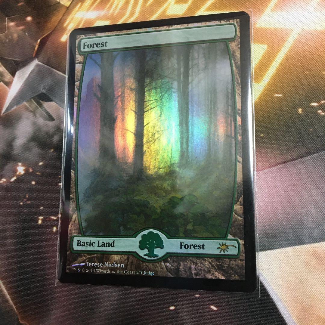 MTG 森　褒賞プログラム　foil