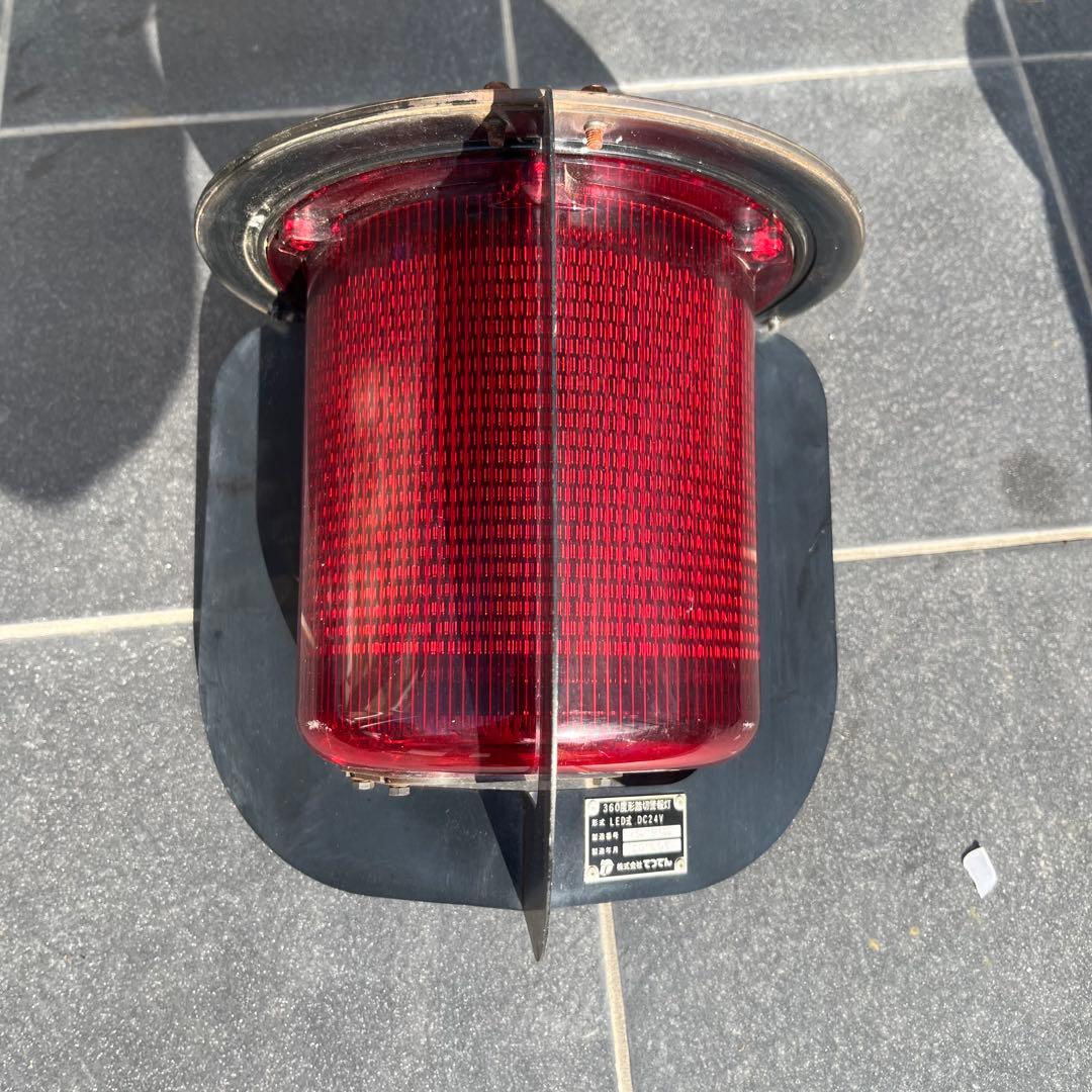 【てつでん】360度型踏切警報灯 2個セット 信楽鉄道