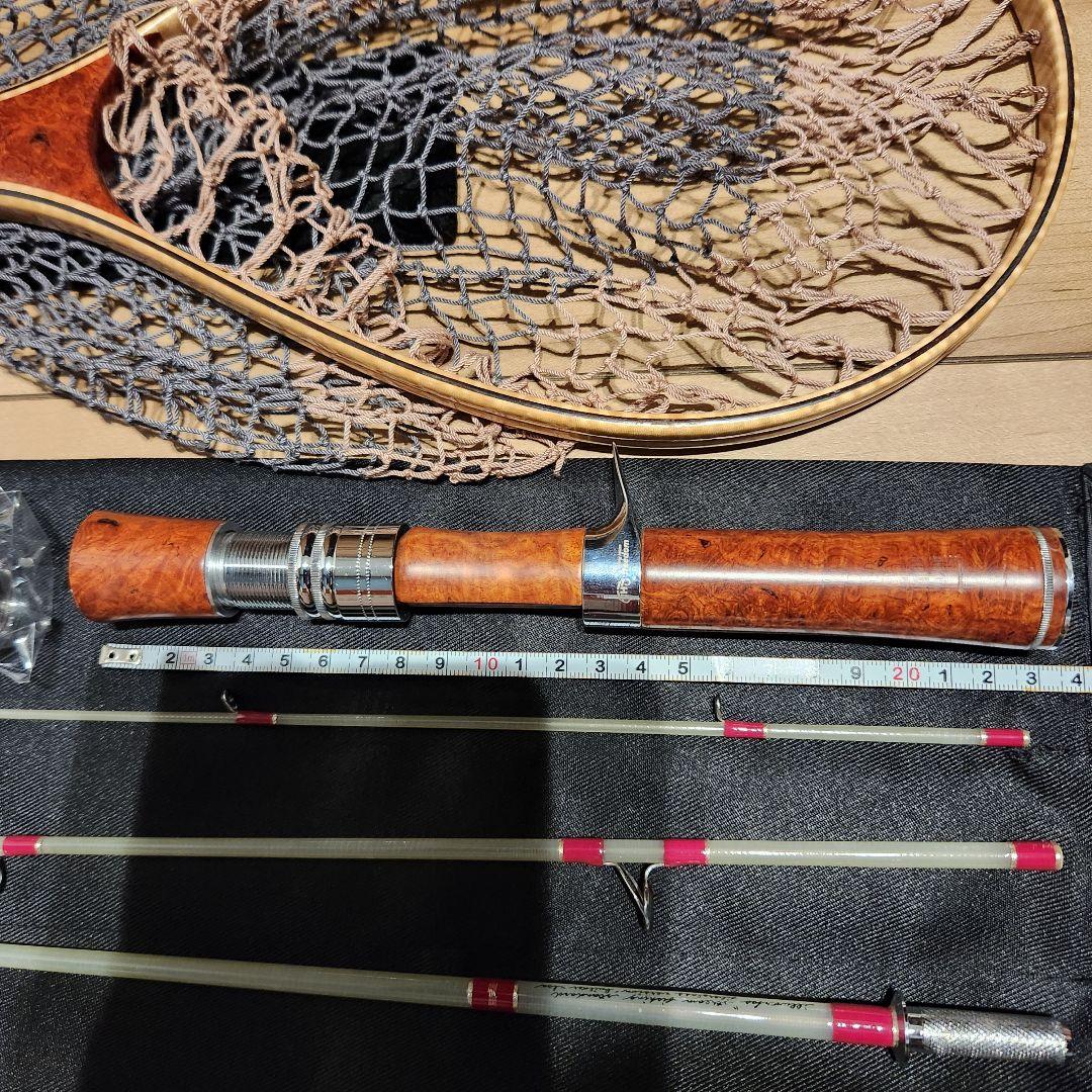 花梨 ランディングネット グラスロッド