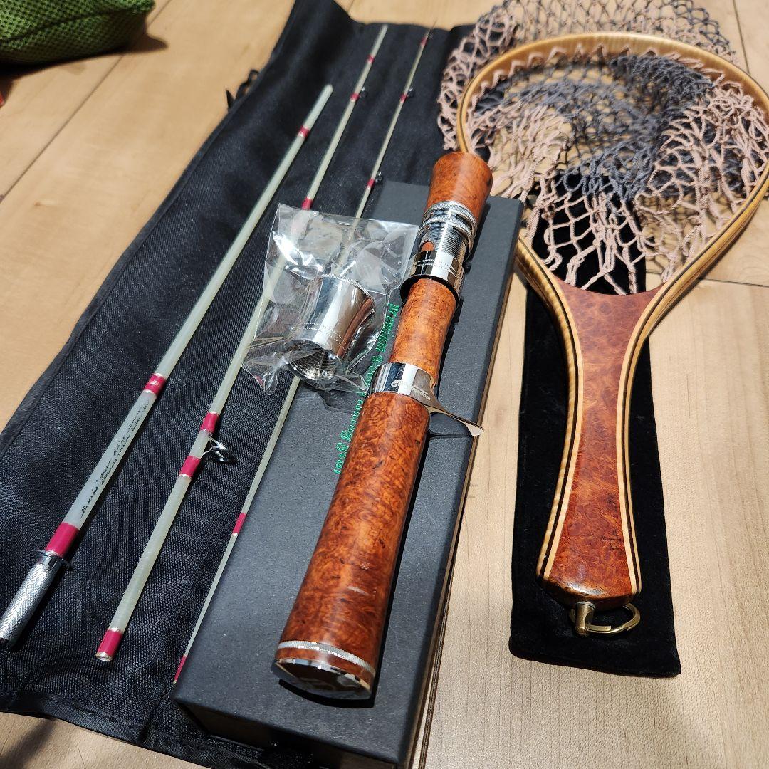 花梨 ランディングネット グラスロッド