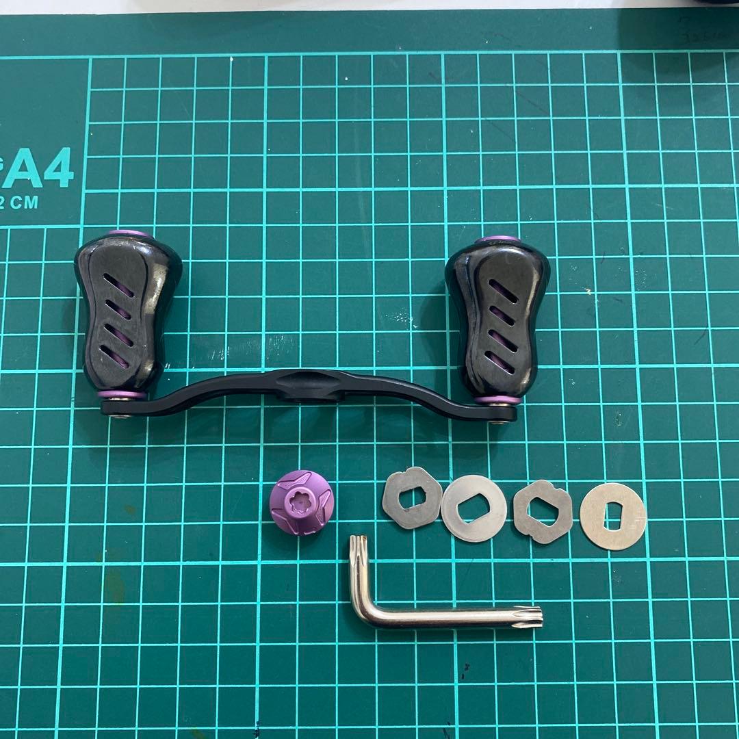 ★☆限定 リブレ クランク　フェザー95 BP パープル 美品