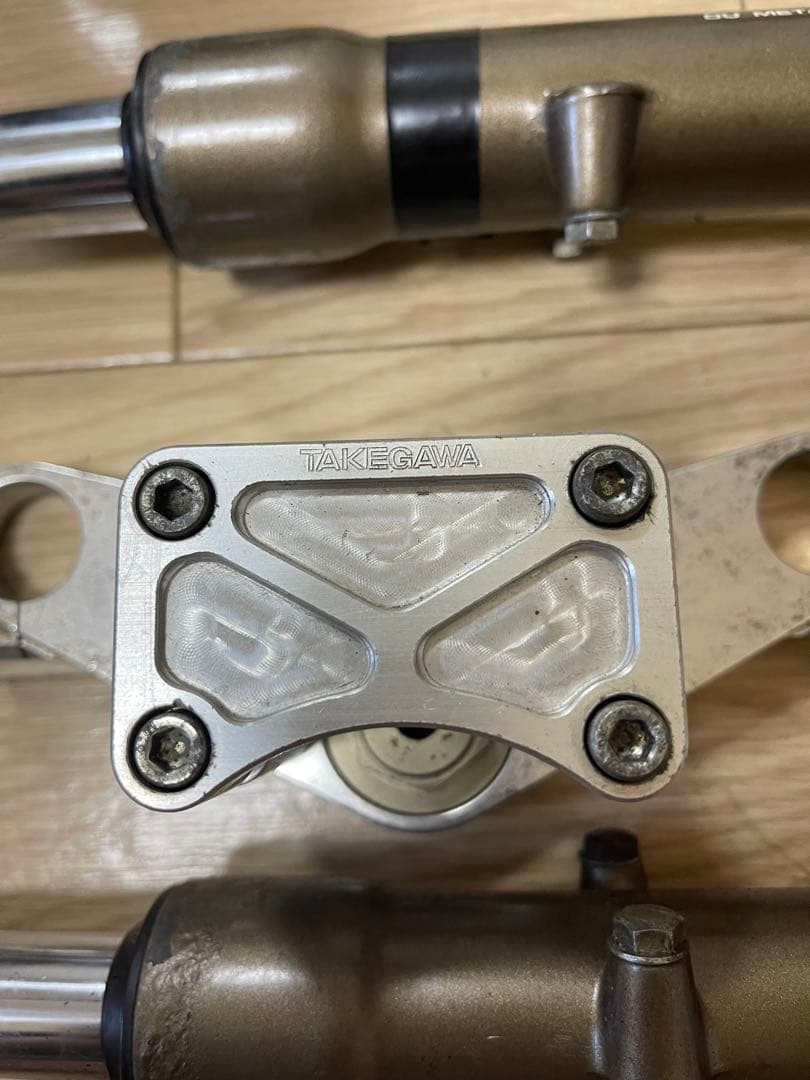 モンキー　武川　フロントフォーク　ディスクブレーキ　一式