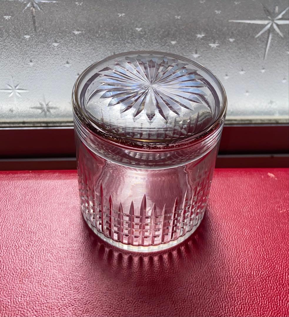 バカラ ナンシー　金縁装飾　容器　物入れ　Baccarat