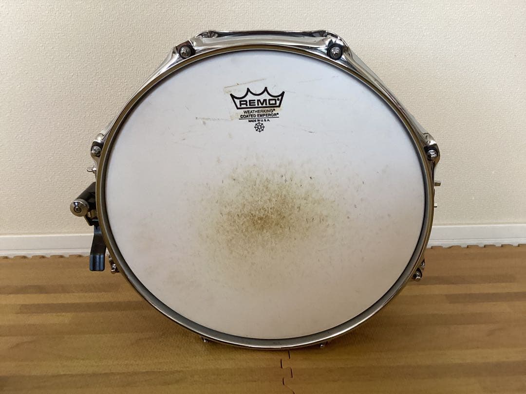 CANOPUS 木胴スネア 14×4インチ　ソフトケース付き