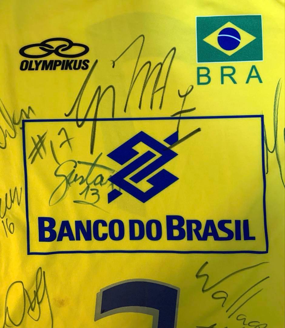 バレーボール男子ブラジル代表 サイン入りジャージ 7番