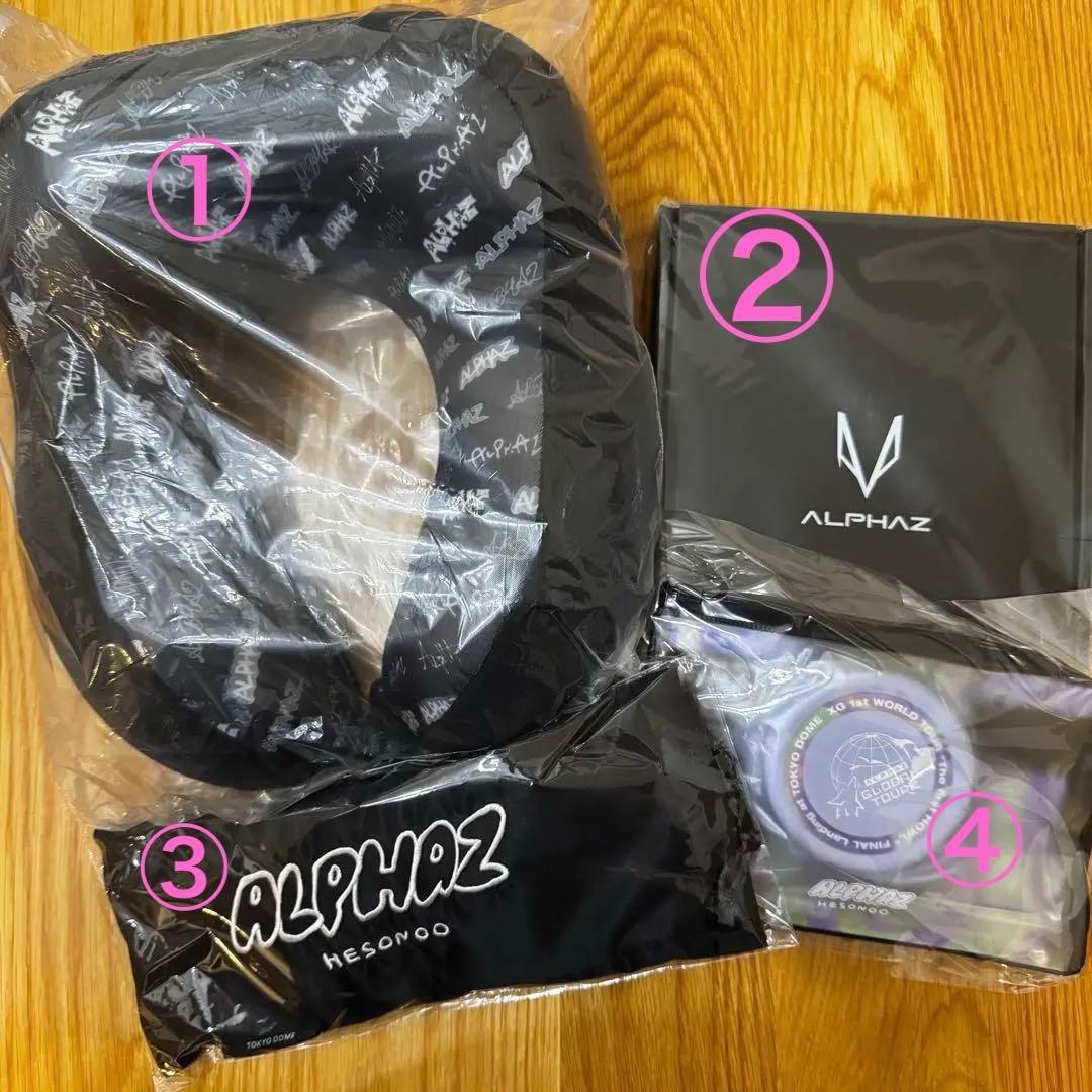 XG グロパ グッズ 東京ドーム公演 トレカ付き 会場限定