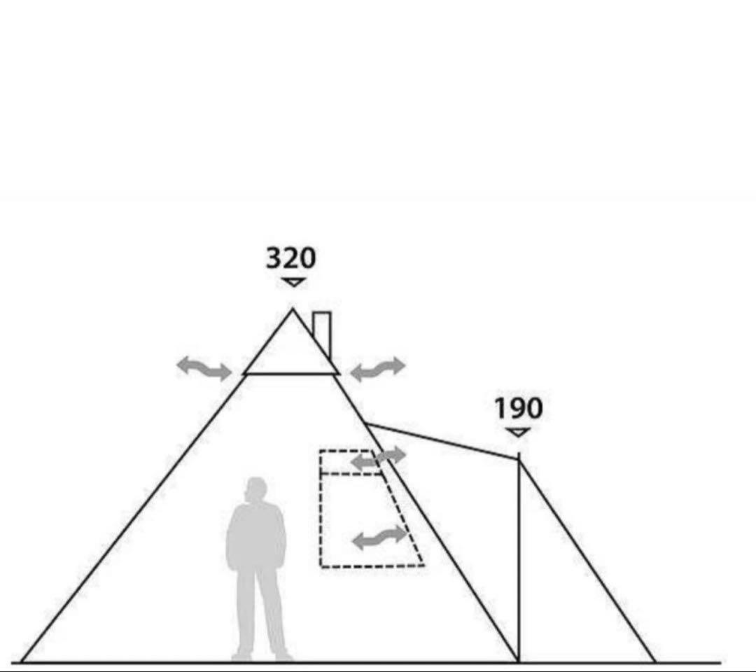 ローベンス　カイオワ　テント　ワンポールテント