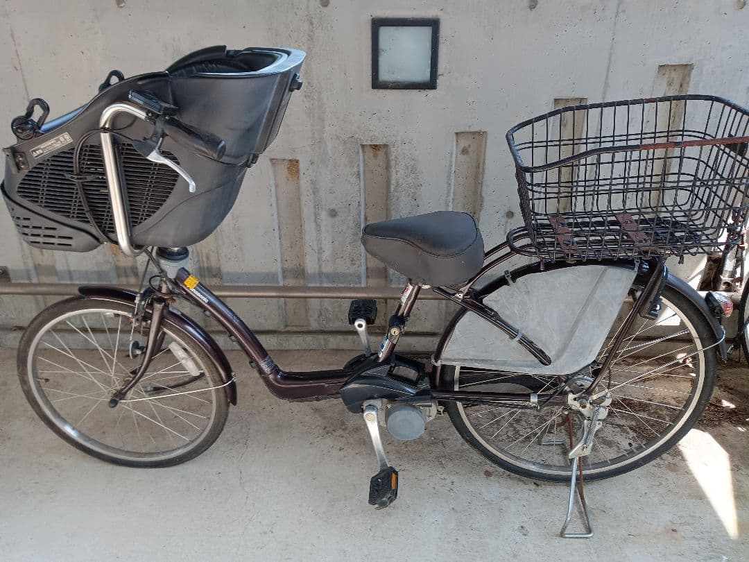 パナソニック 子供乗せ 3人乗り電動アシスト自転車 ギュット【引取り限定】