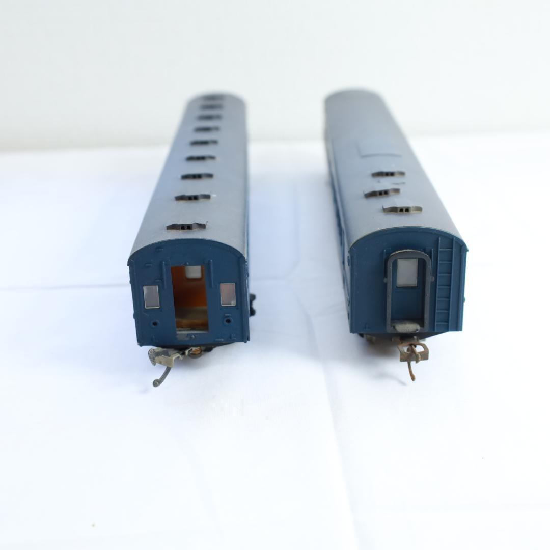 ［K］中村精密 EF805電気機関車と客車2両セット HOゲージ 動作未確認