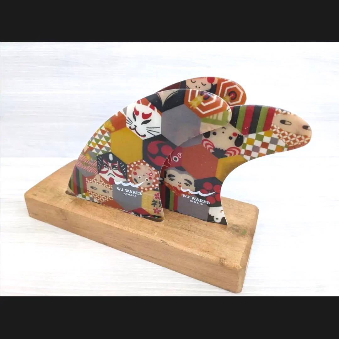 FCS トライフィン Mサイズ キモノフィン