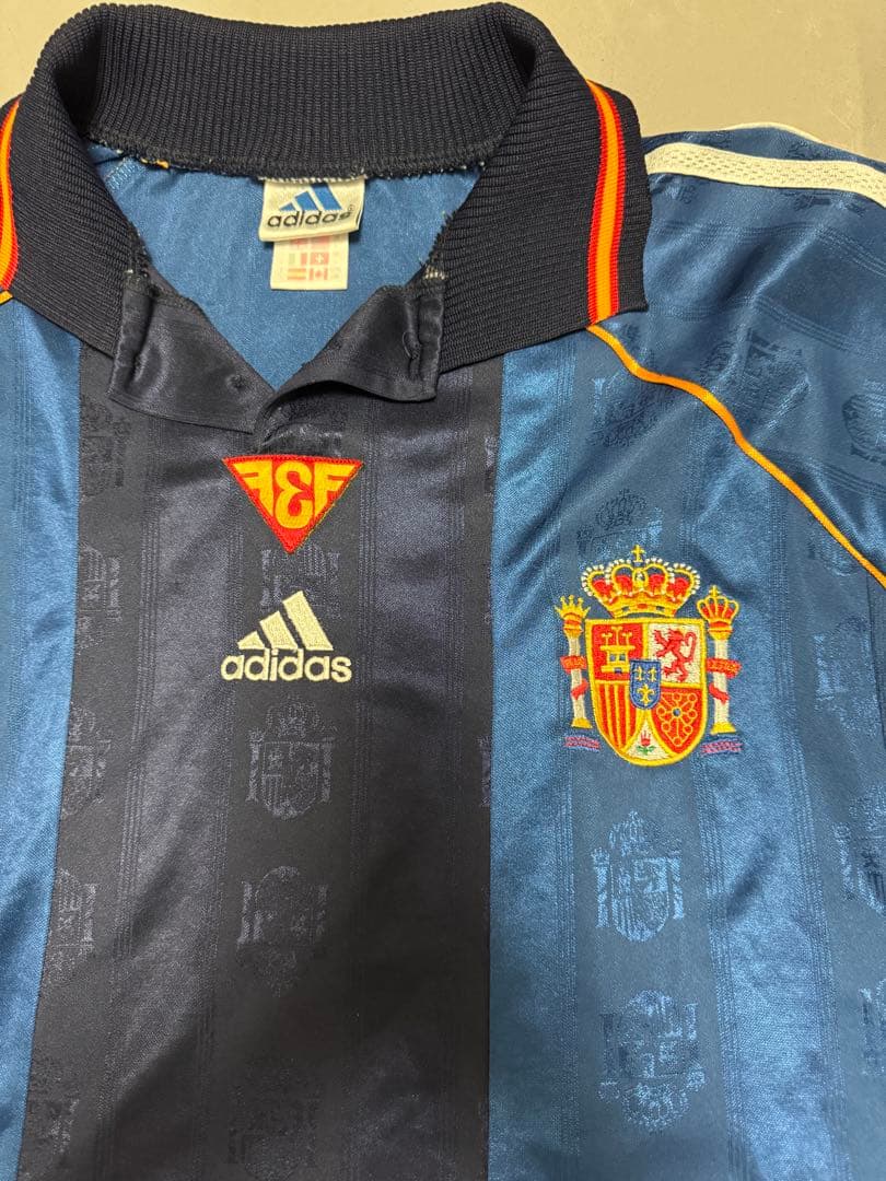 adidasスペイン代表 アウェイ ユニフォーム 1998 アディダス　away