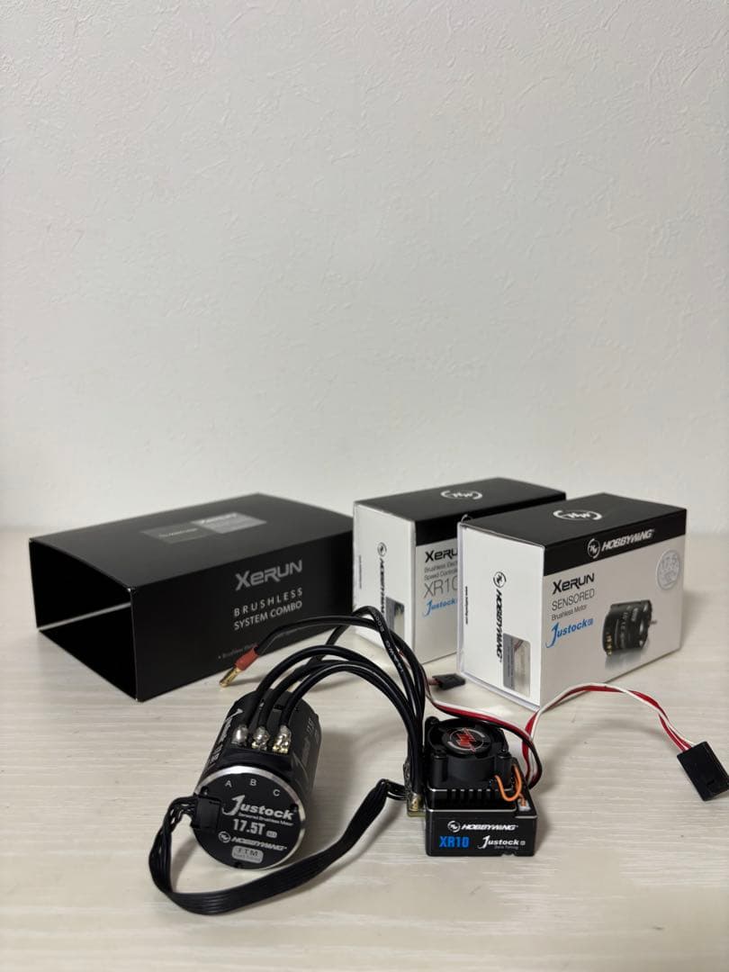XERUN XR10 ブラシレス ESC モーターセット