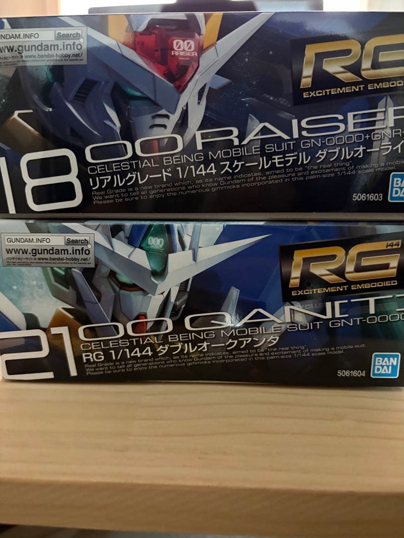 ガンプラRGまとめ売り2点