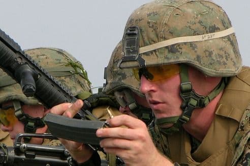 米軍 海兵隊 海軍陸戦隊 LWH ヘルメット レプリカ 新品未使用