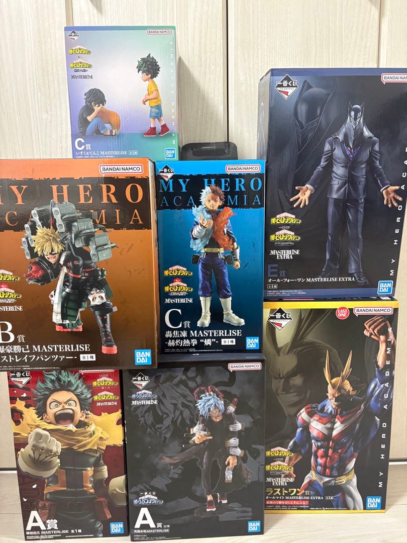 僕のヒーローアカデミア フィギュアセット　一番くじ
