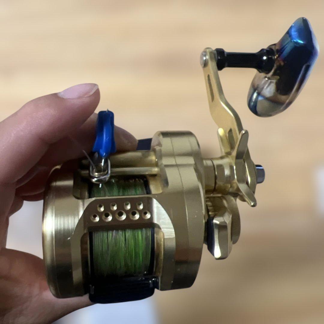 22 オシアコンクエスト300HG シマノ ゴメクサスハンドル付き 美品