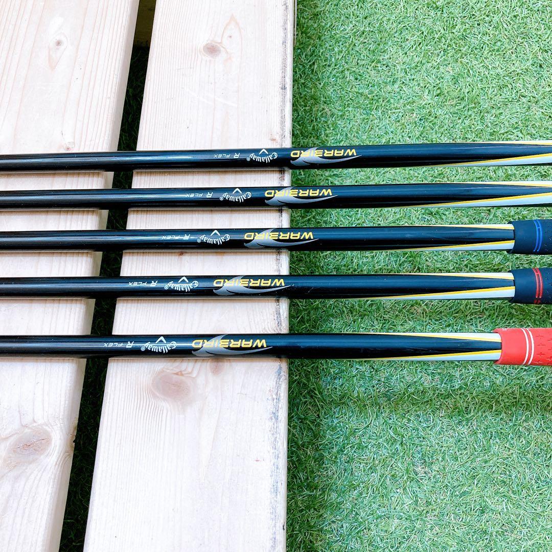 キャロウェイ　ウォーバード　ゴルフ　アイアン　メンズ　FLEX R