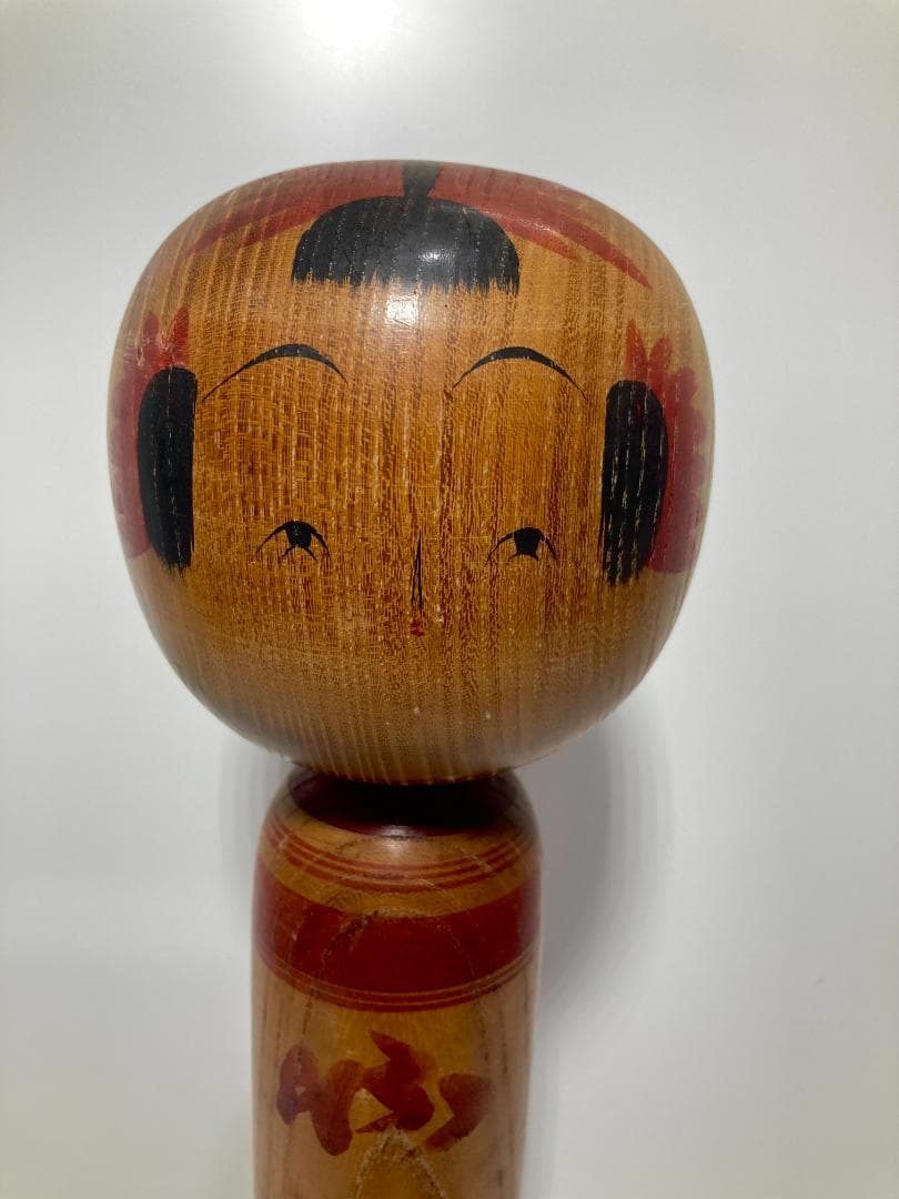 希少の大型タイプ　約45.5㎝　小林泰造　山形系　伝統こけし　郷土玩具