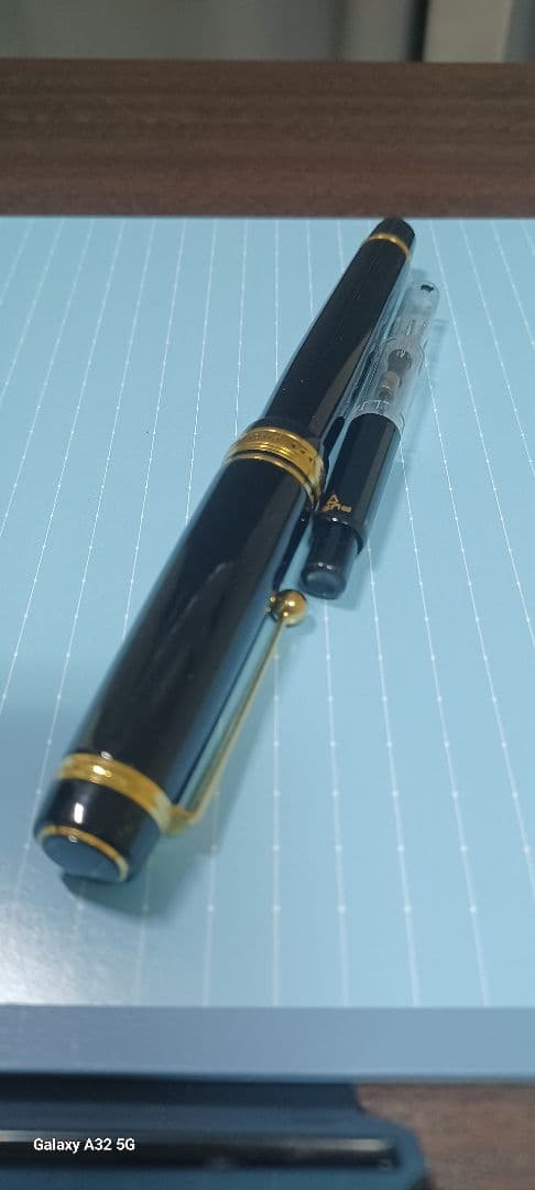 カスタム845 万年筆 F 万年筆 パイロット エボナイト PILOT