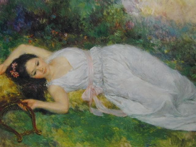 中山忠彦、サッフォー、希少な画集より、新品高級額・額装付