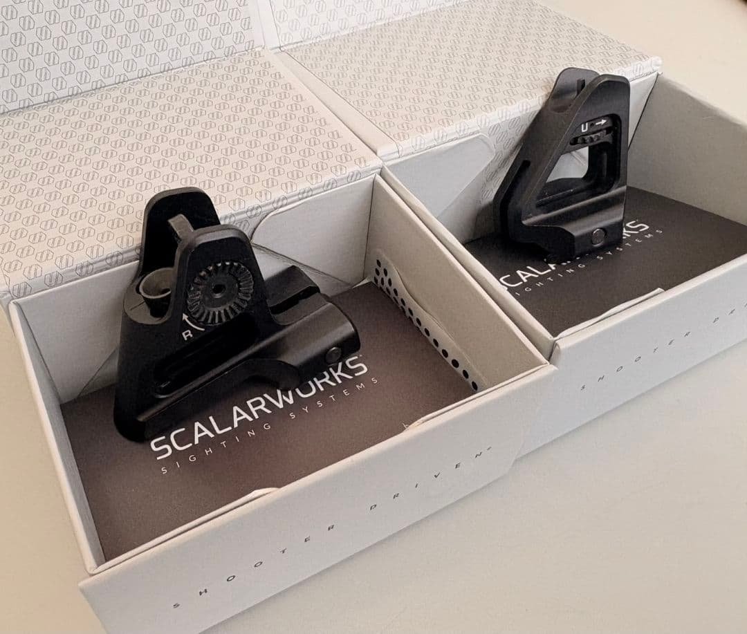 スカラーワークス実物アイアンサイトセット