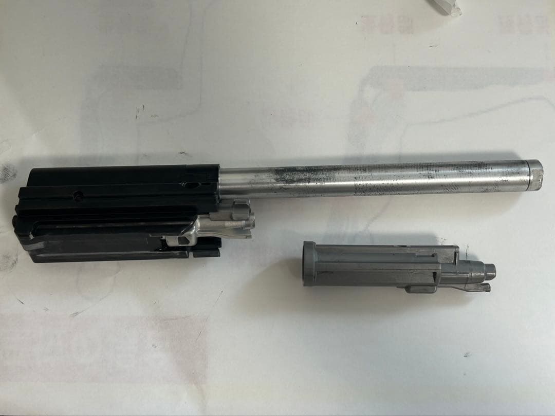 ジャンク！アルミノズル付き89式小銃、東京マルイガスガン