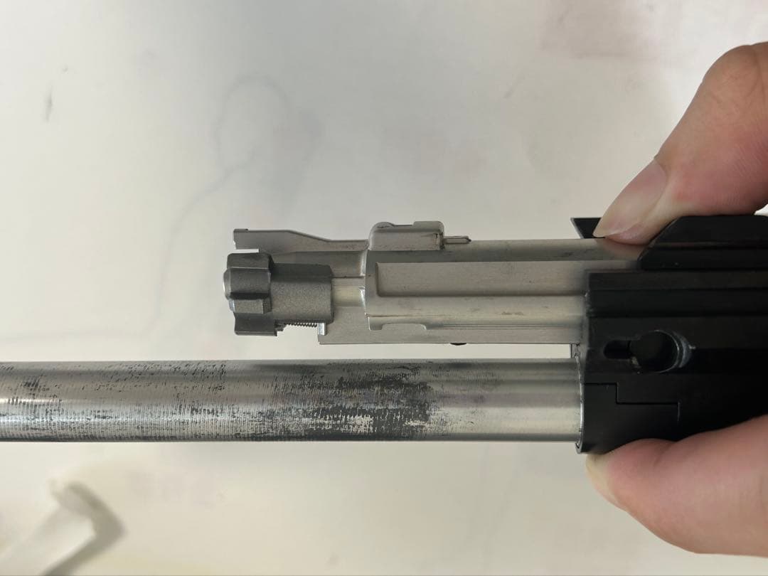 ジャンク！アルミノズル付き89式小銃、東京マルイガスガン