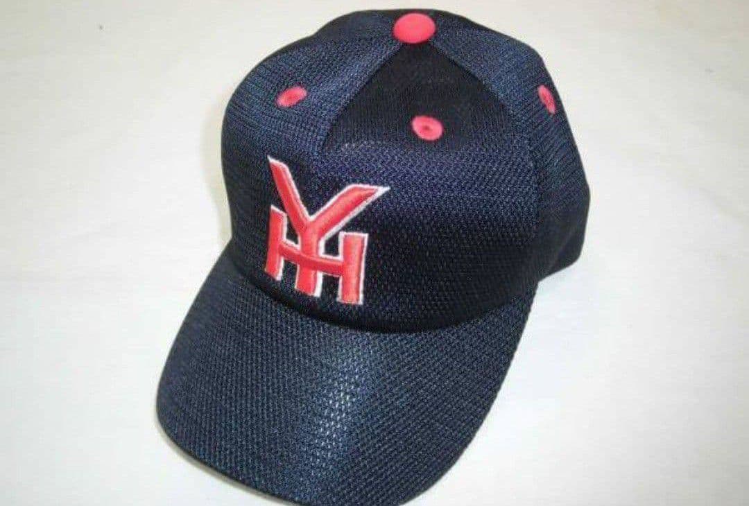 横浜高校 試合用帽子 ハイゴールド製